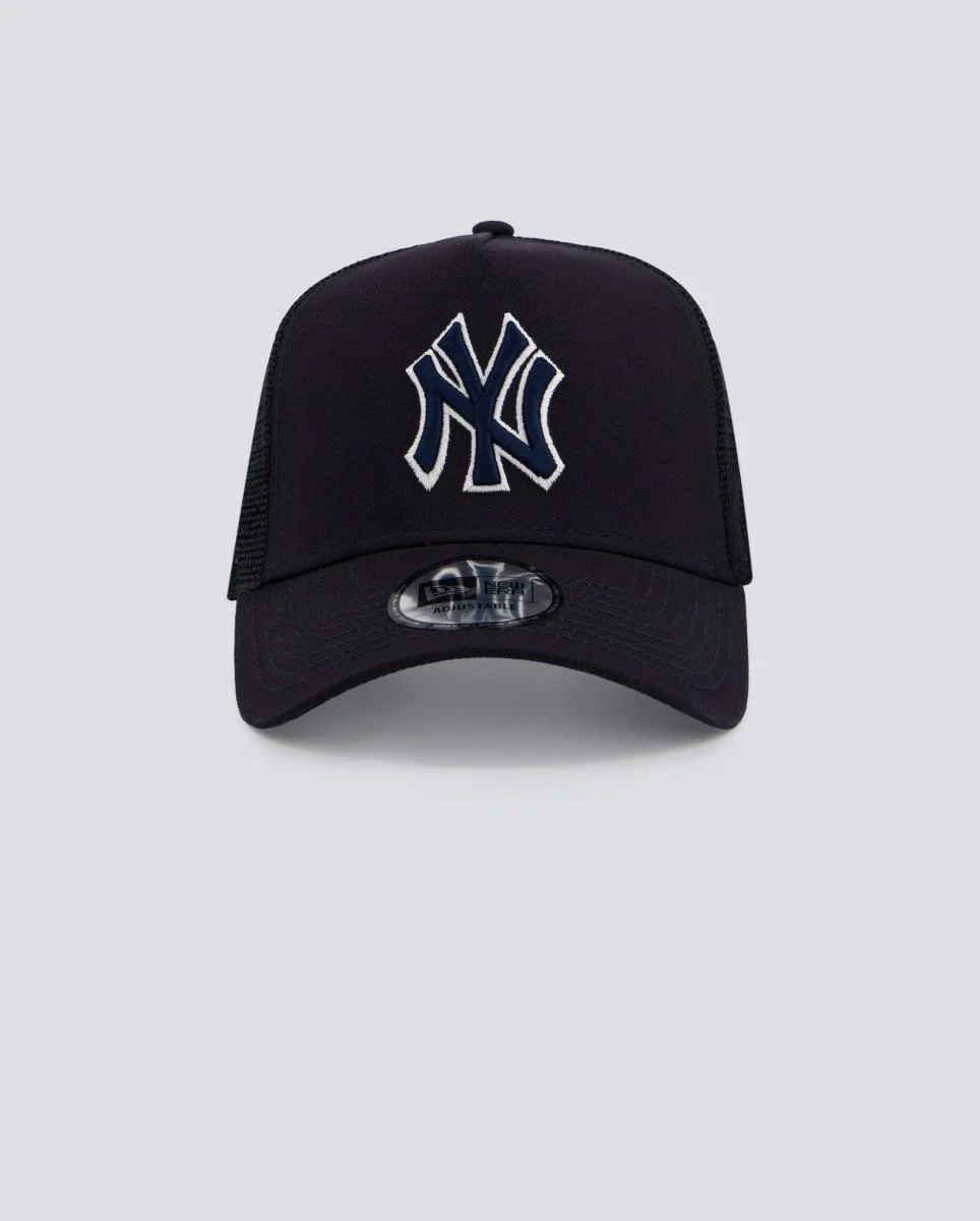 Gorra New Era Yankees Outline Trucker Negro Unisex
