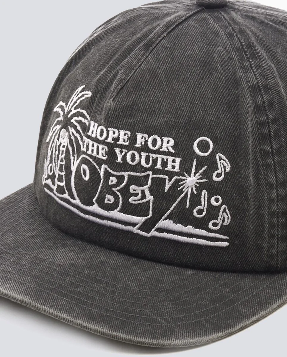 Gorra Obey Pigment Obey Hope Negro Unisex - Image 2