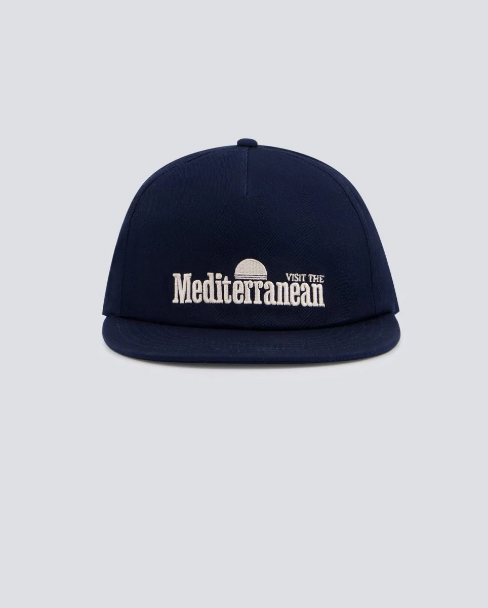 Gorra Palard Visit The Mediterranean Azul Unisex