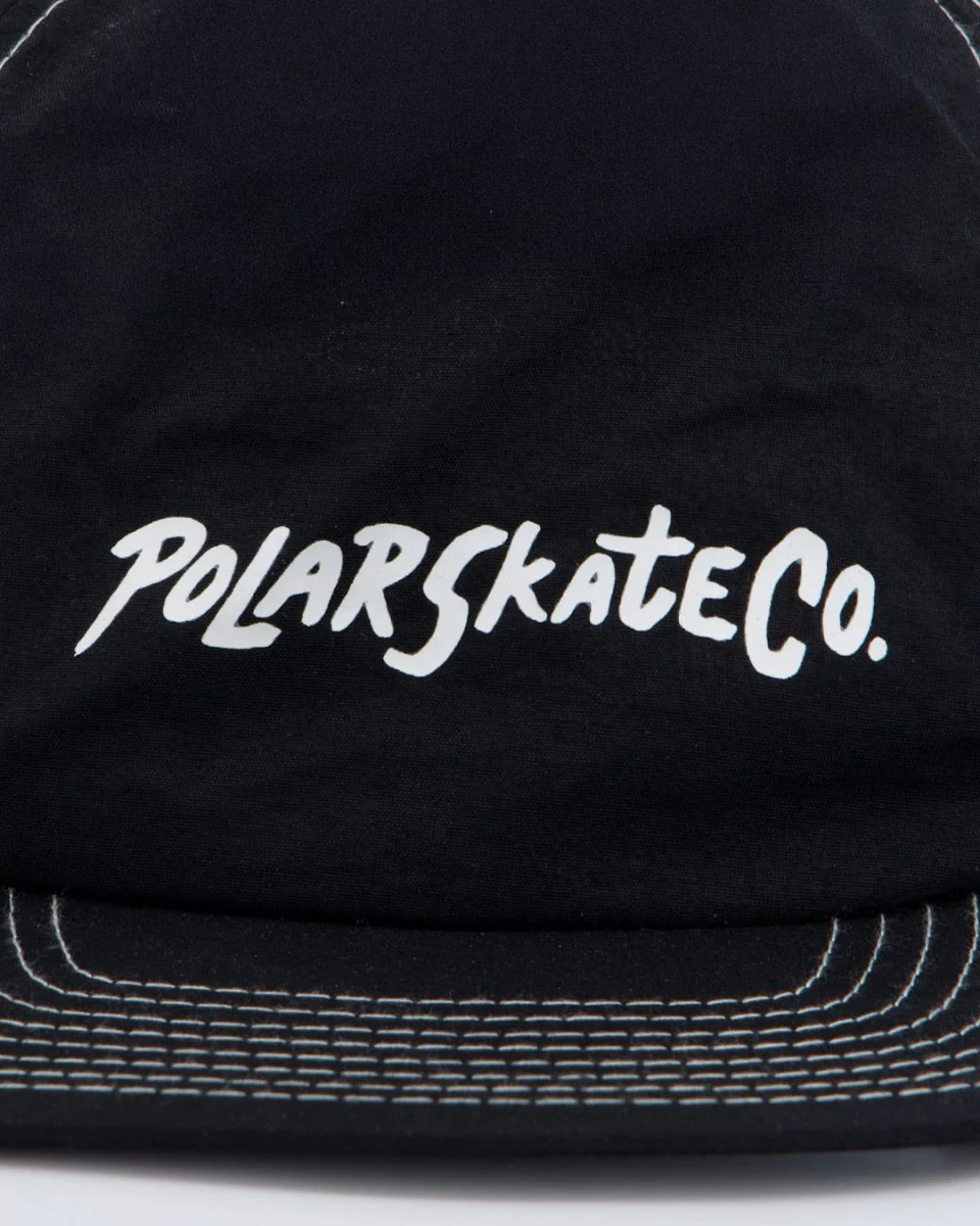 Gorra Polar Skate Co Earl Cap Surf Negro Unisex - Image 2