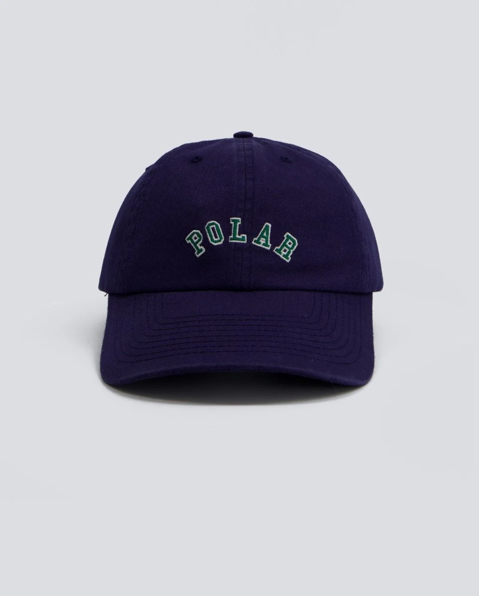 Gorra Polar Skate Co Sai Cap College Logo Azul Unisex