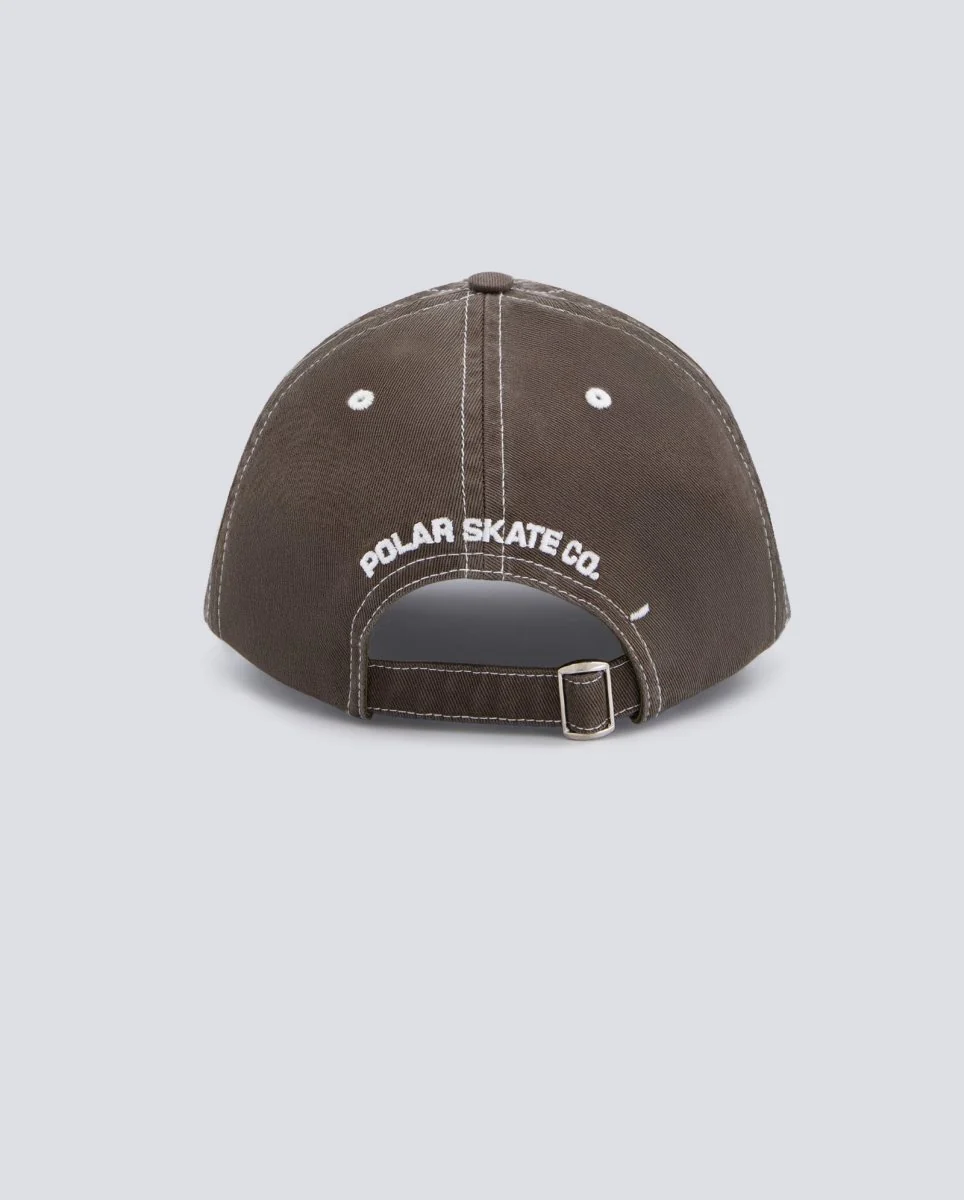 Gorra Polar Skate Co. Sai Cap Contrast Negro Unisex - Image 3