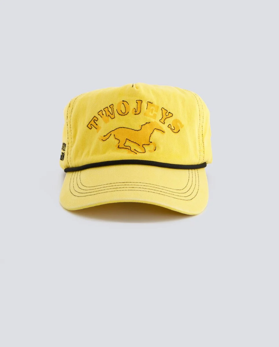 Gorra Twojeys Sunfaded Yellow Cap Unisex