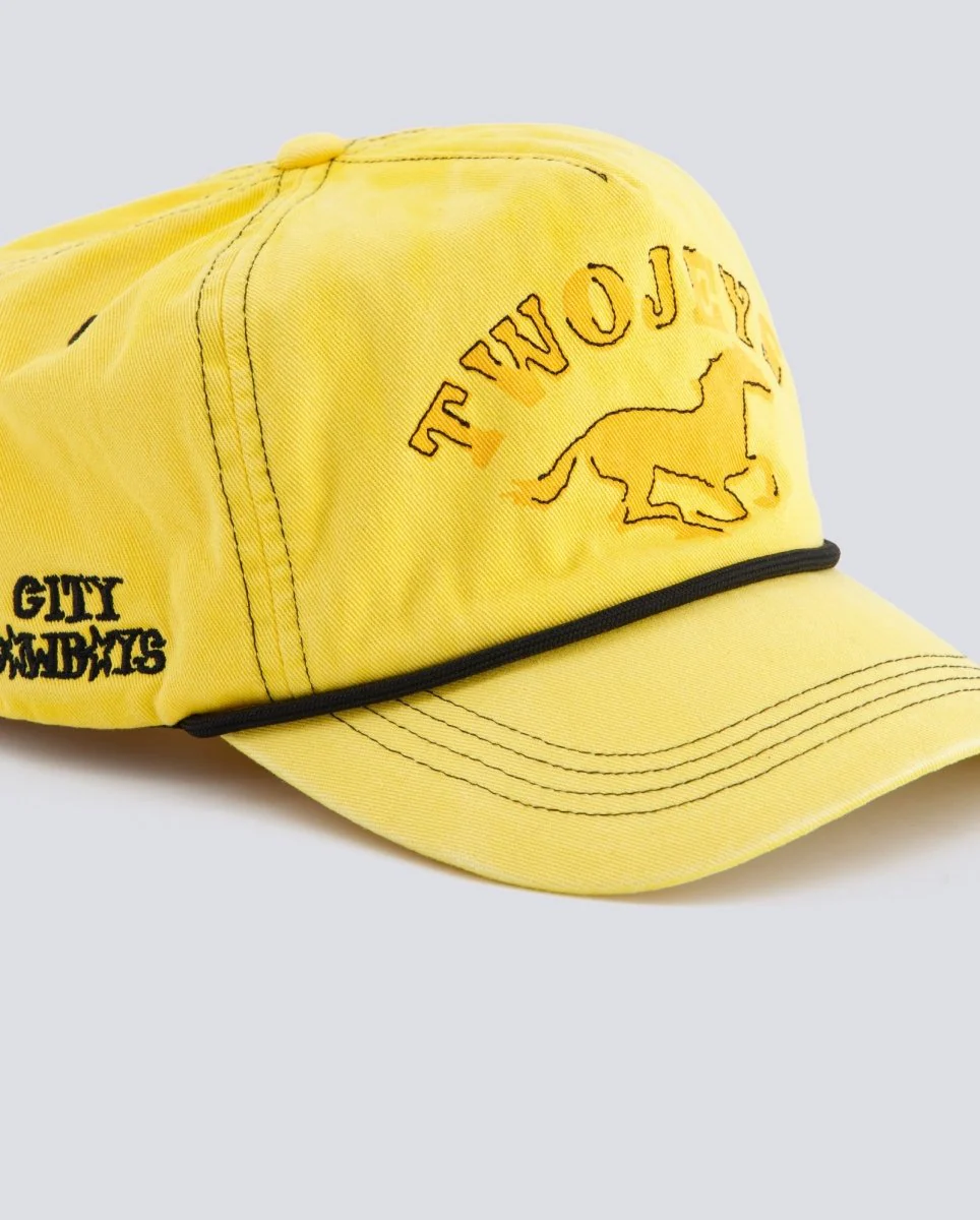 Gorra Twojeys Sunfaded Yellow Cap Unisex - Image 2