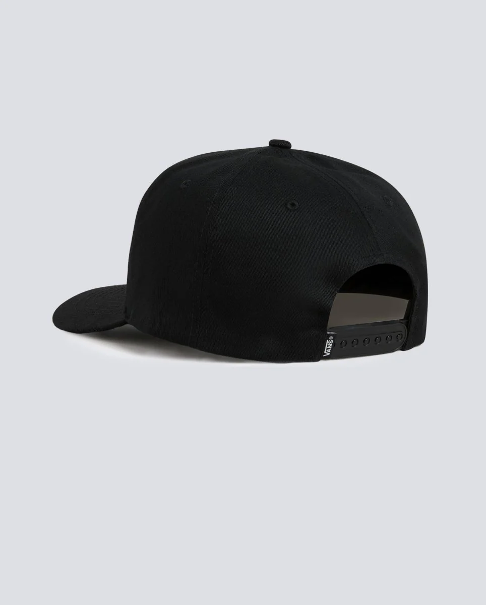 Gorra Vans Drop V Logo Snapback Negro Unisex - Image 2