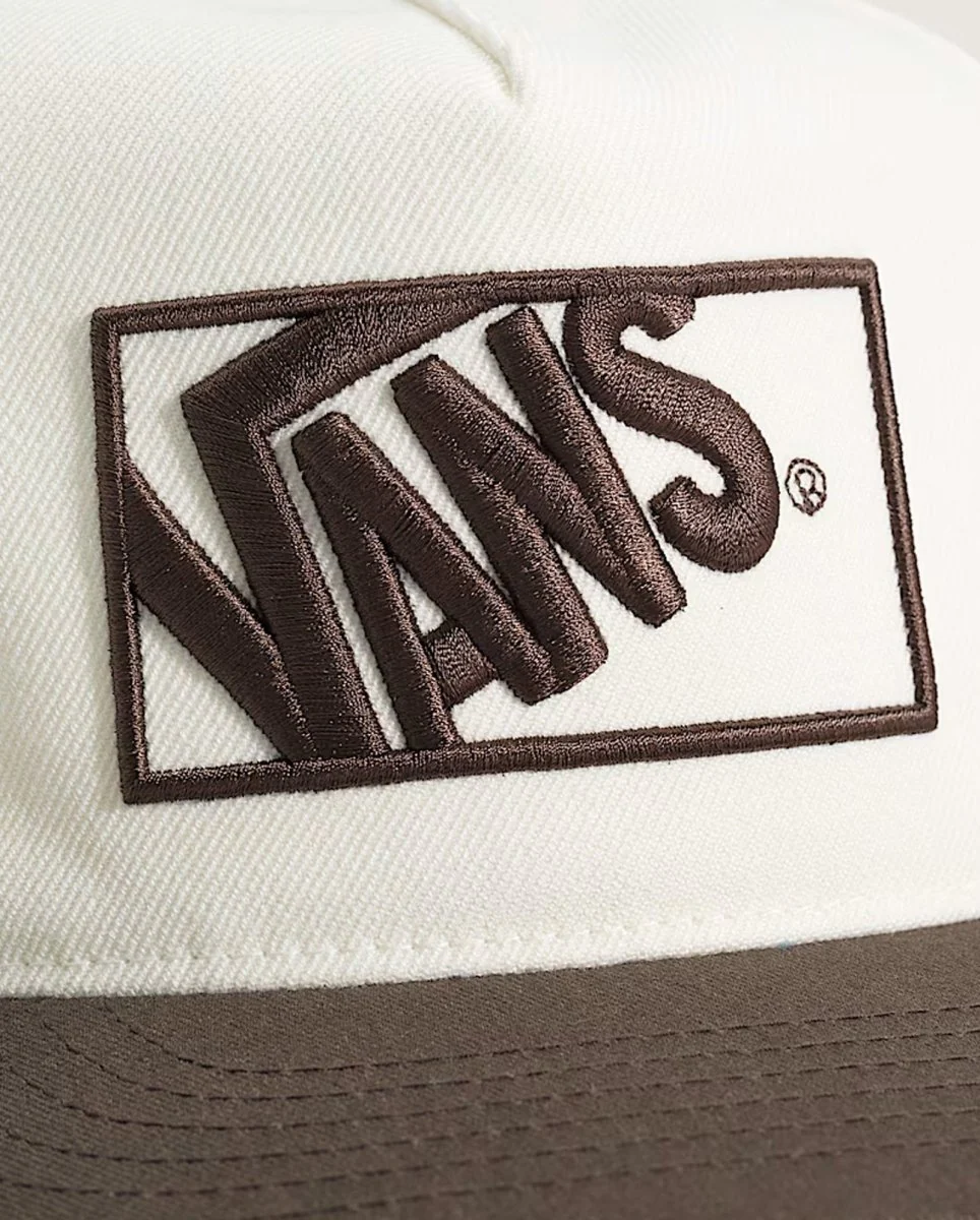 Gorra Vans Formula Snapback Marrón Y Beige Unisex - Image 2