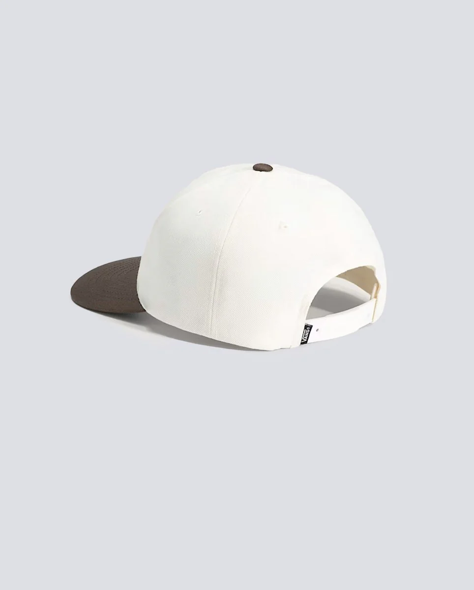 Gorra Vans Formula Snapback Marrón Y Beige Unisex - Image 3