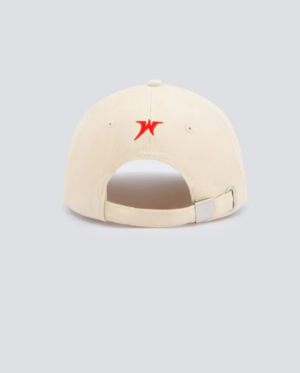 Gorra We Are Not Friends Bold Love Beige Unisex - Image 3