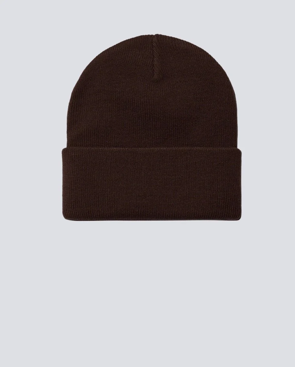 Gorro Carhartt WIP Short Watch Beanie Marrón Unisex - Image 2