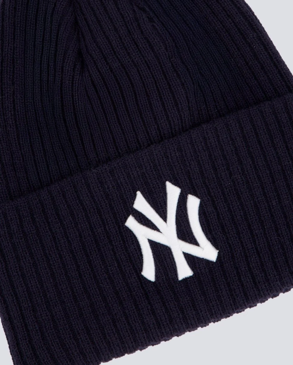 Gorro New Era Wide Cuff Beanie Azul Marino Unisex - Image 2
