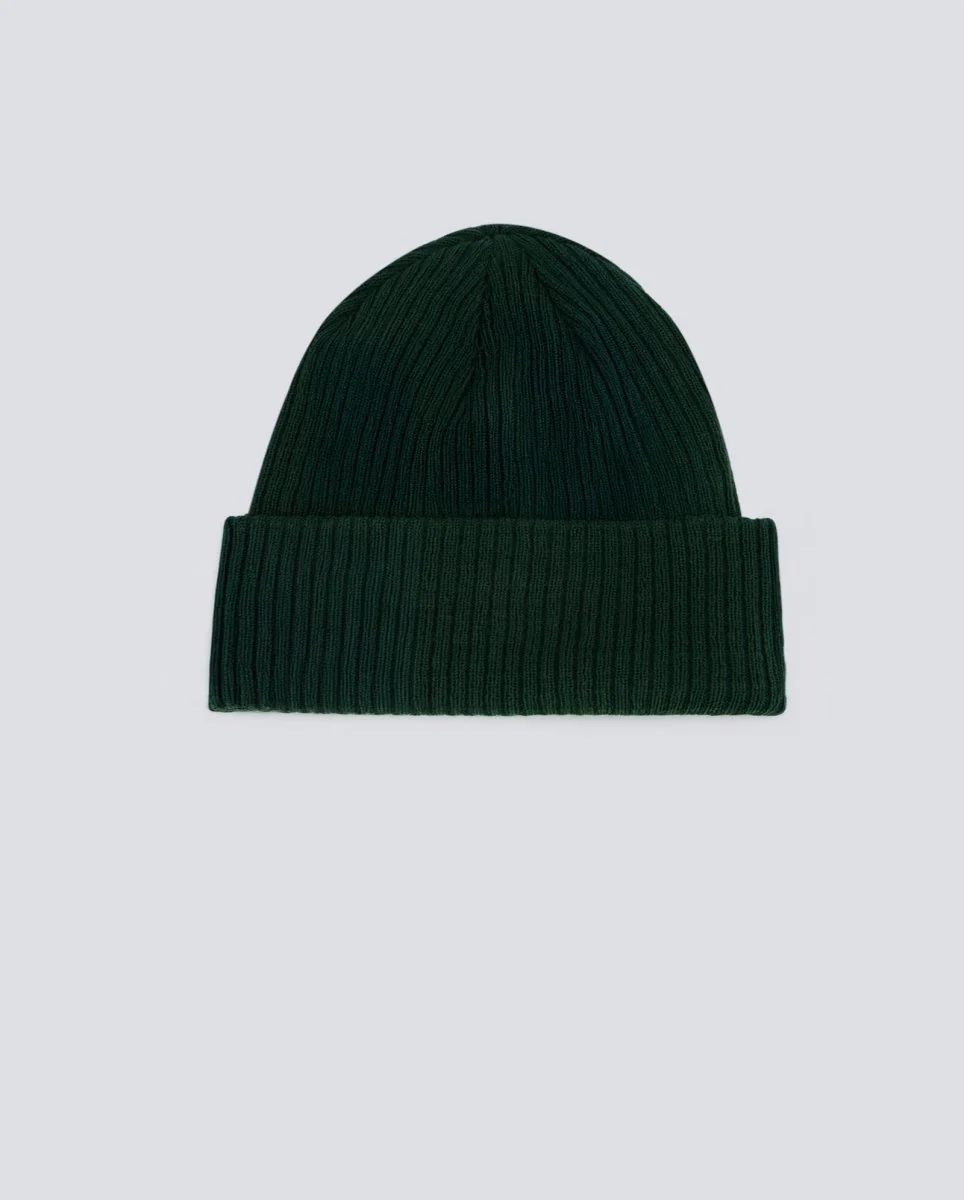 Gorro New Era Wide Cuff Beanie Verde Unisex - Image 3
