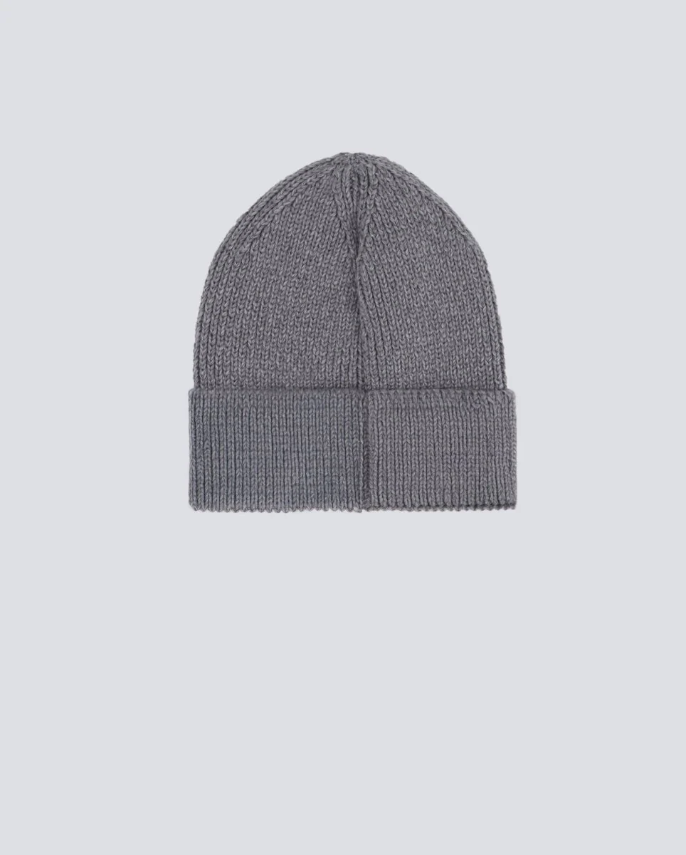Gorro The North Face Logo Box Cuffed Beanie Gris Unisex - Image 3