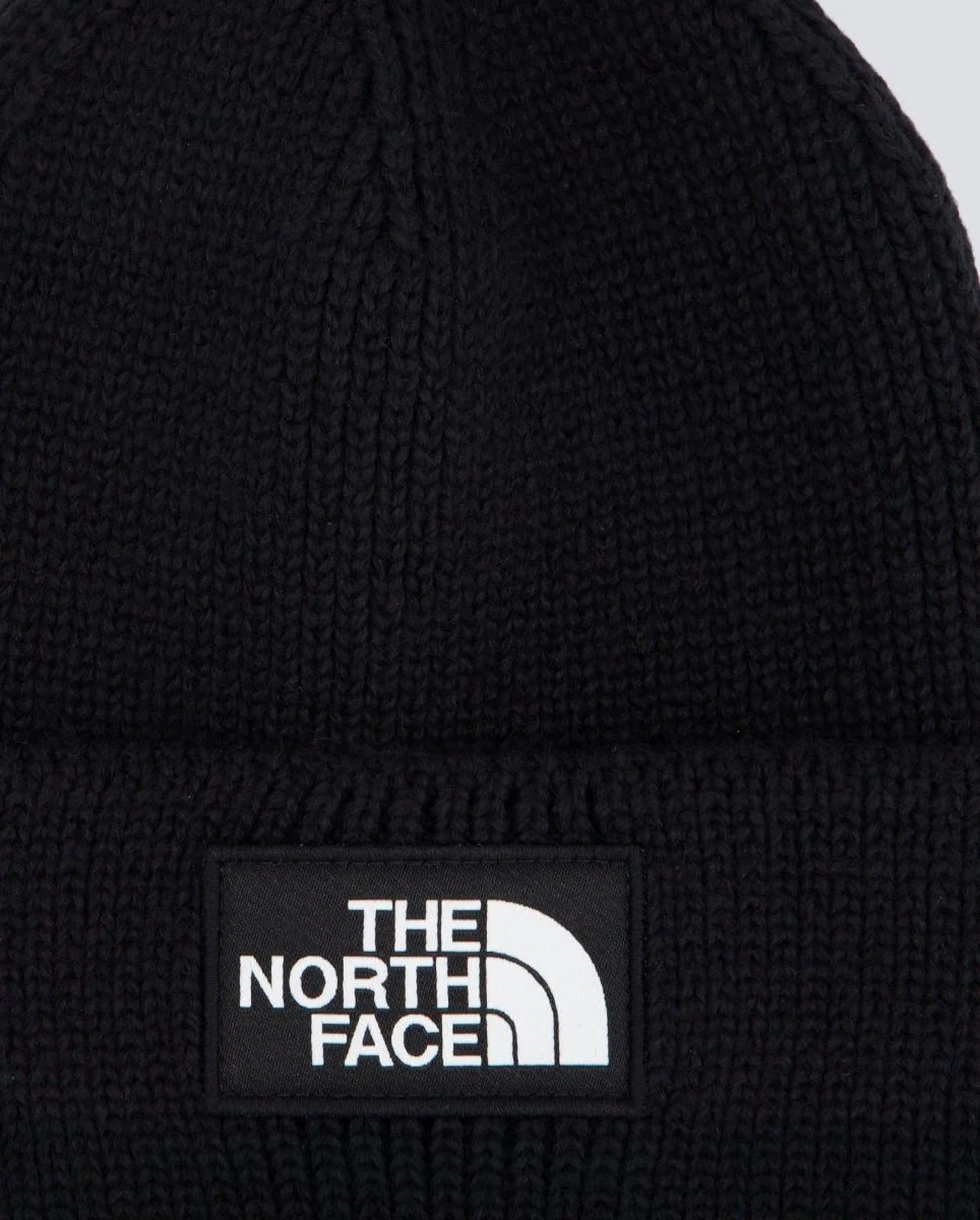 Gorro The North Face Logo Box Cuffed Beanie Negro Unisex - Image 2