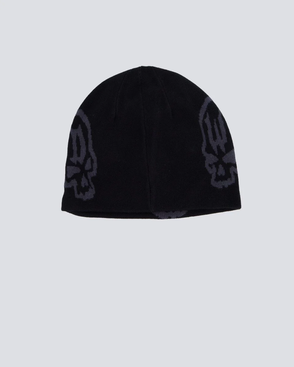 Gorro Wasted Paris Bury Reversible Brow Beanie Negro Unisex - Image 3