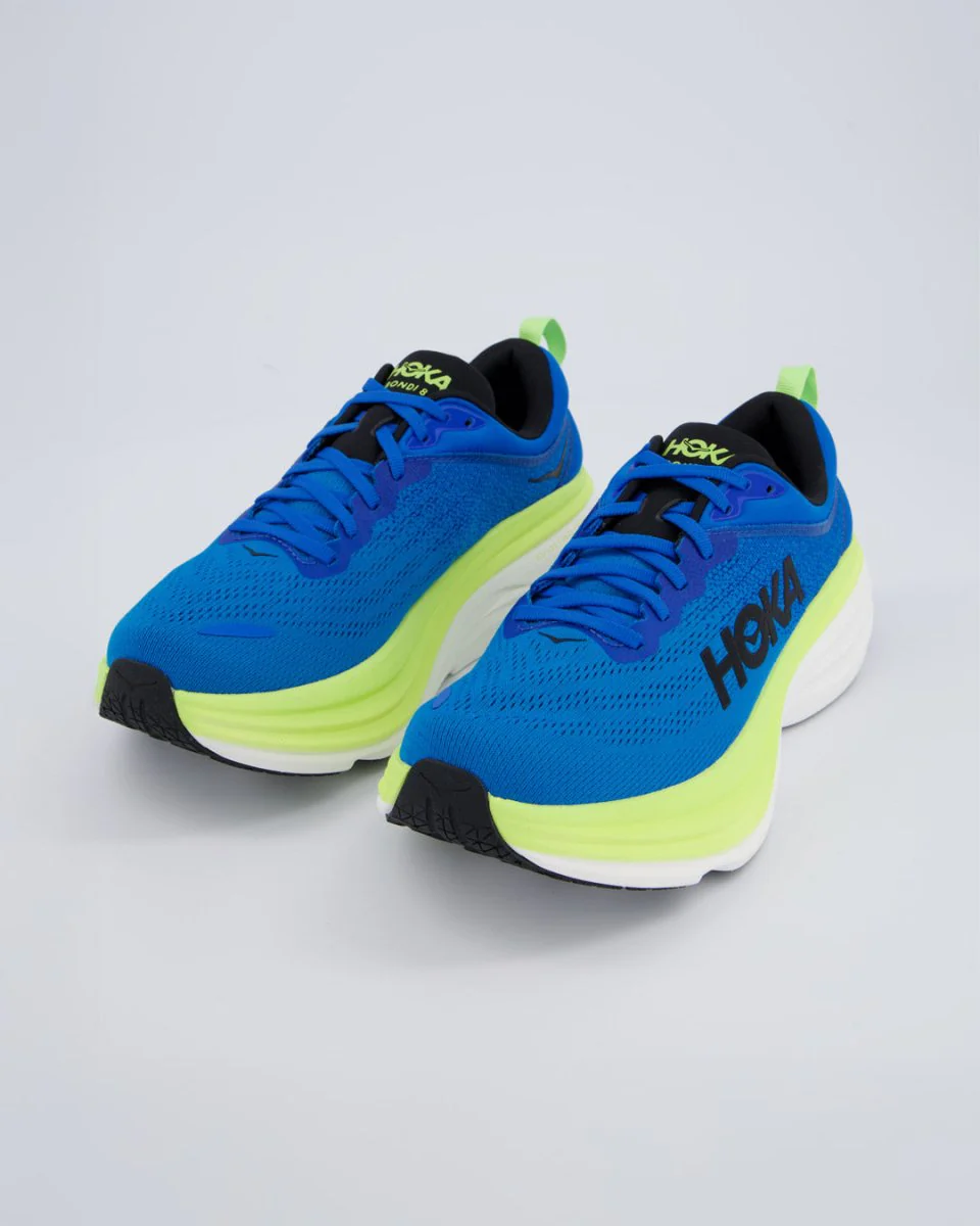 Hoka Bondi 8 Azul Eléctrico Hombre - Image 12