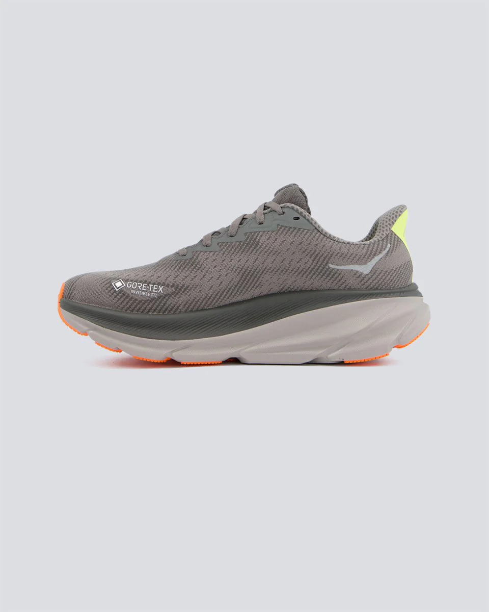 Hoka Clifton 9 Gore-Tex Gris Hombre - Image 4