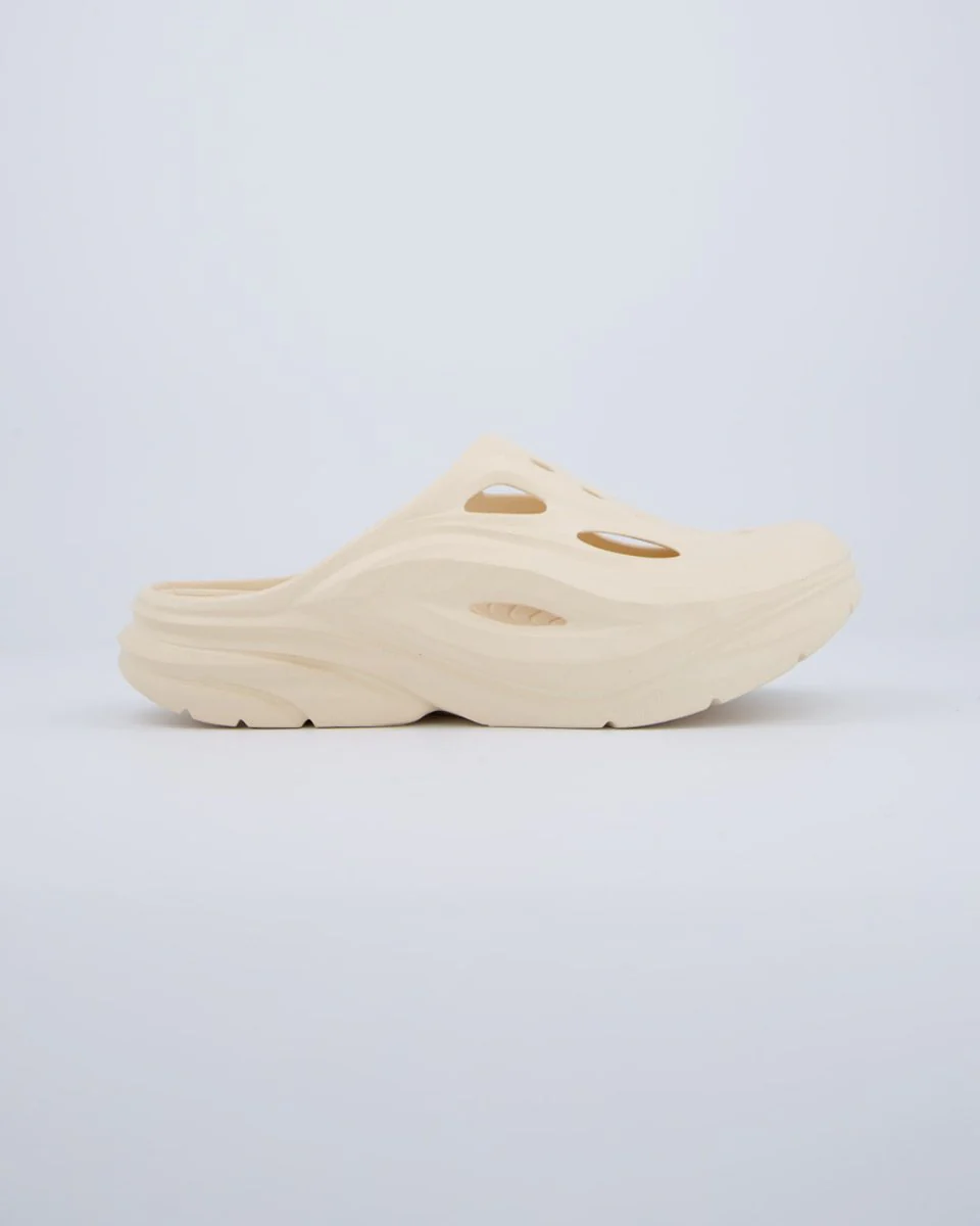 Hoka Ora Recovery Mule Beige Hombre