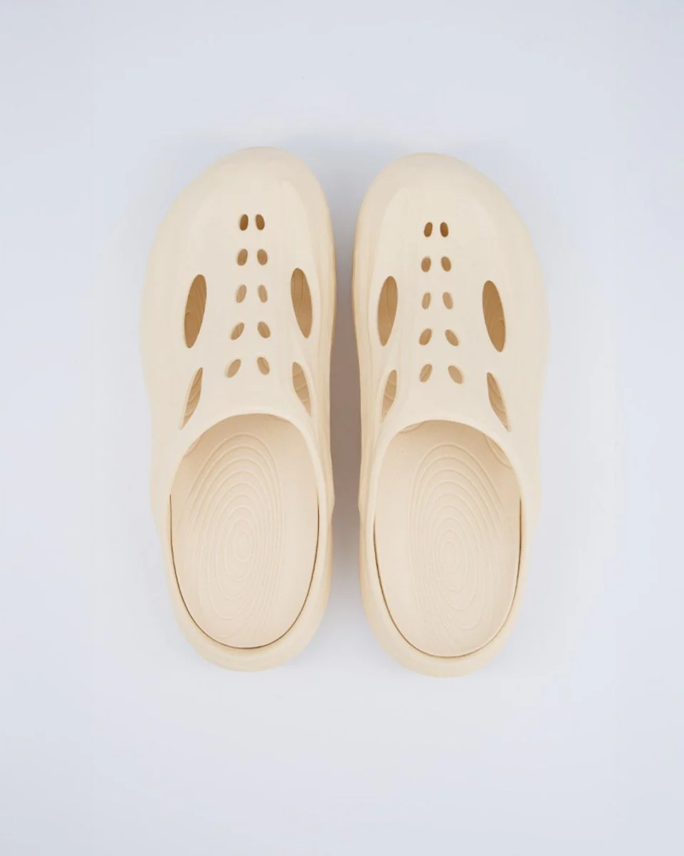 Hoka Ora Recovery Mule Beige Hombre - Image 5
