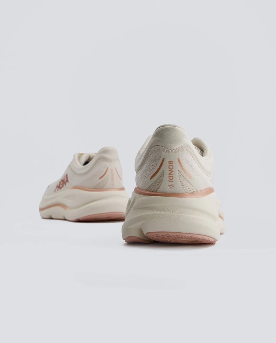 Hoka W Bondi 9 Beige Mujer - Image 5
