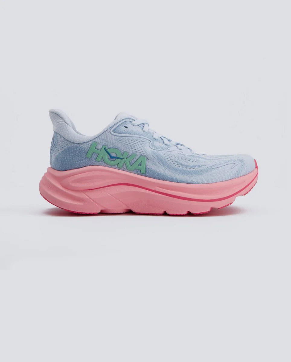 Hoka W Clifton10 Rosa y Azul Mujer