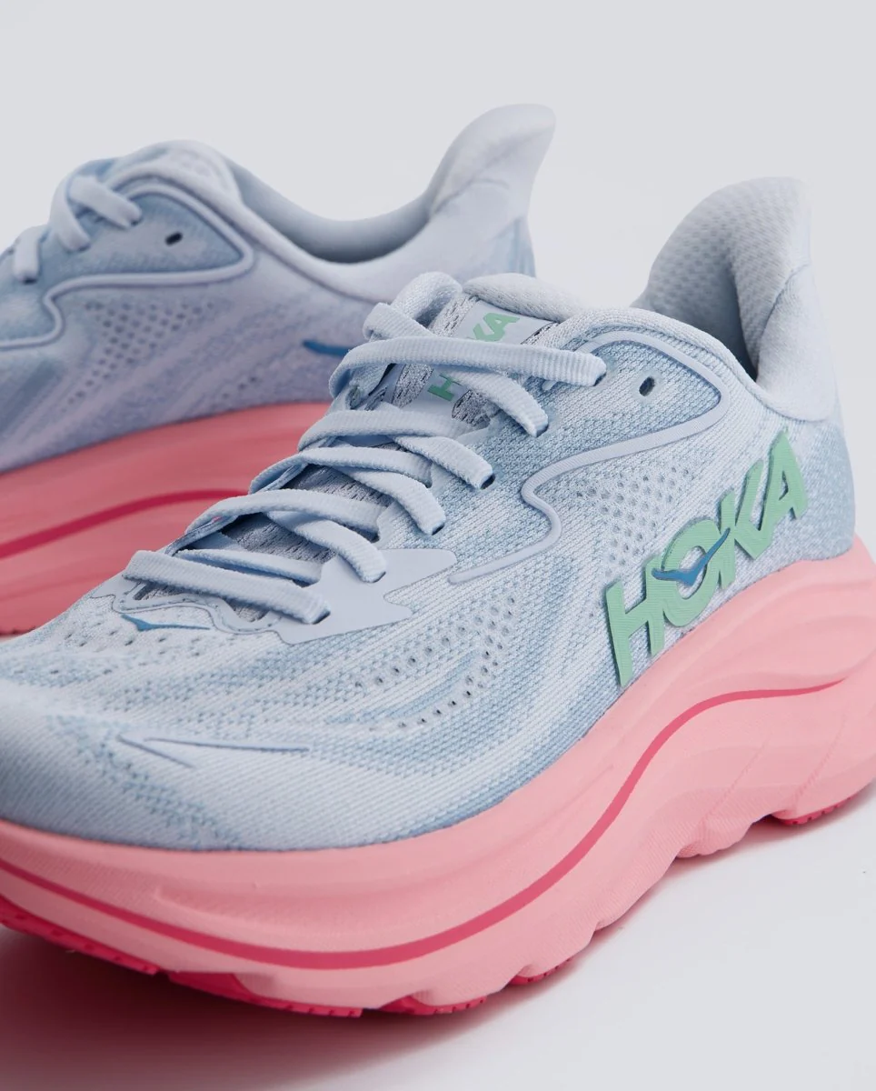 Hoka W Clifton10 Rosa y Azul Mujer - Image 3
