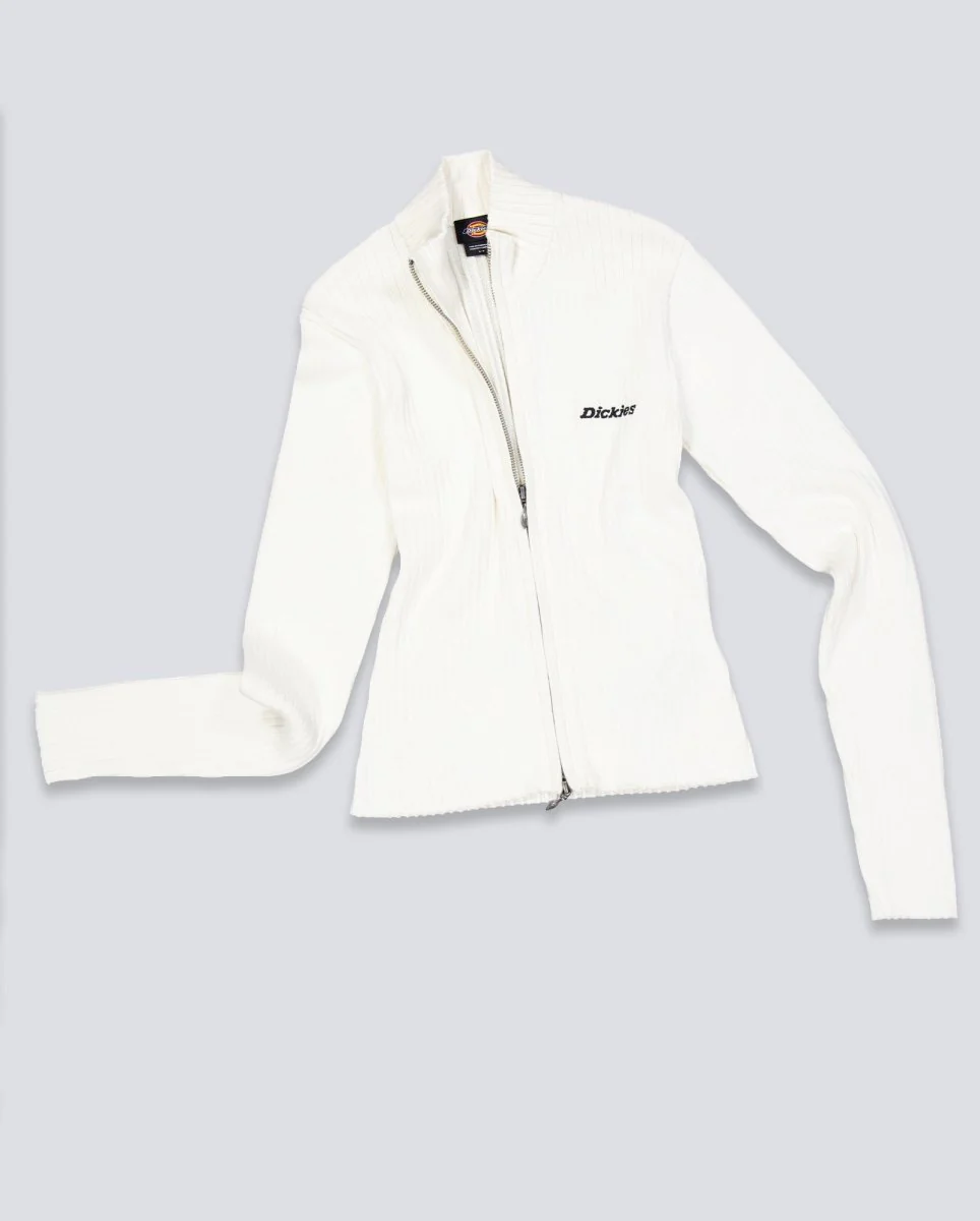 Jersey Con Cremallera Dickies Wellsville Blanco Mujer - Image 2