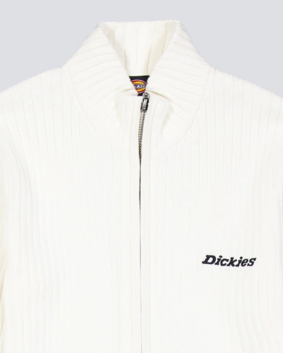 Jersey Con Cremallera Dickies Wellsville Blanco Mujer - Image 5