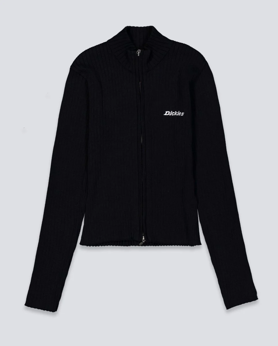 Jersey Con Cremallera Dickies Wellsville Negro Mujer