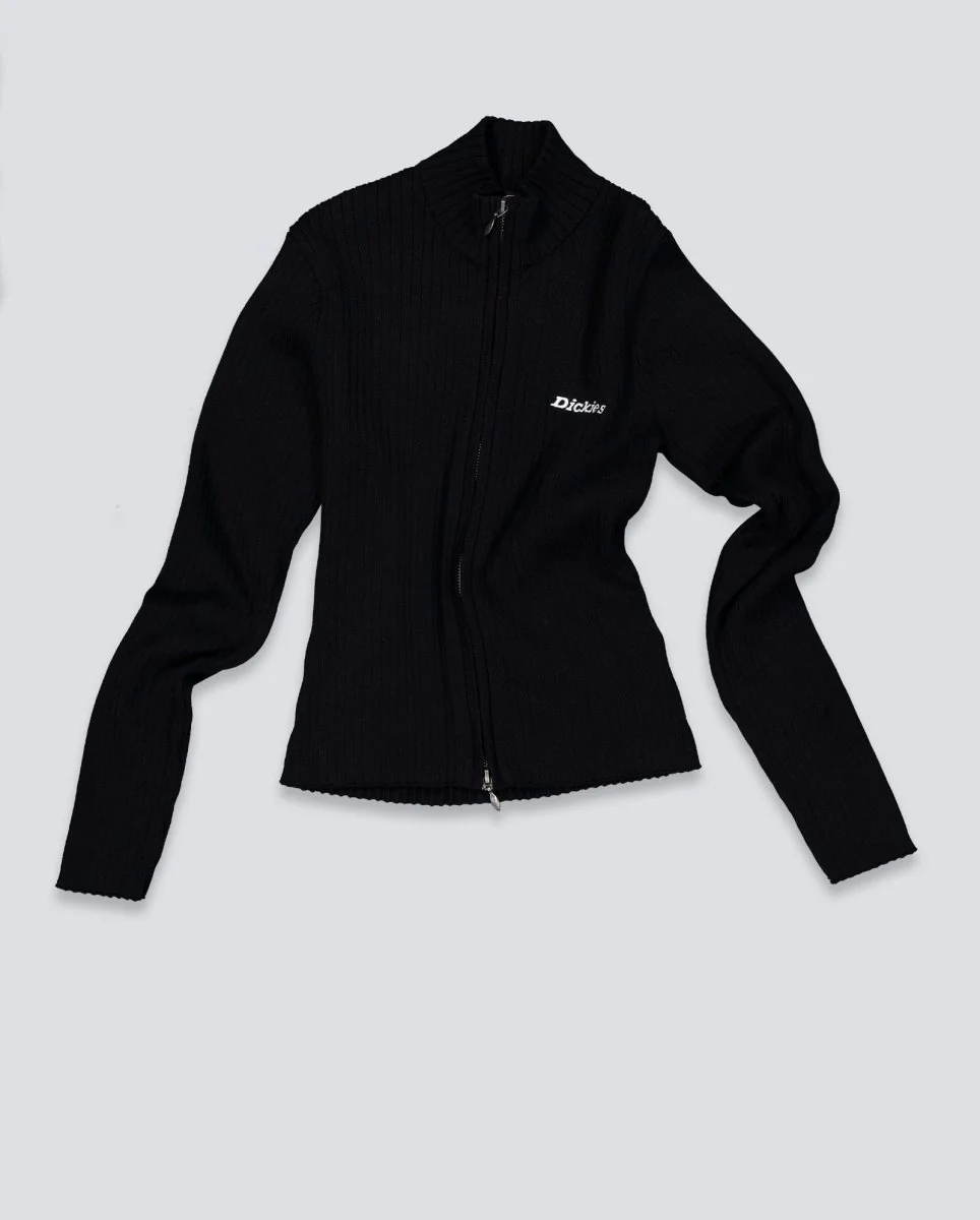 Jersey Con Cremallera Dickies Wellsville Negro Mujer - Image 2
