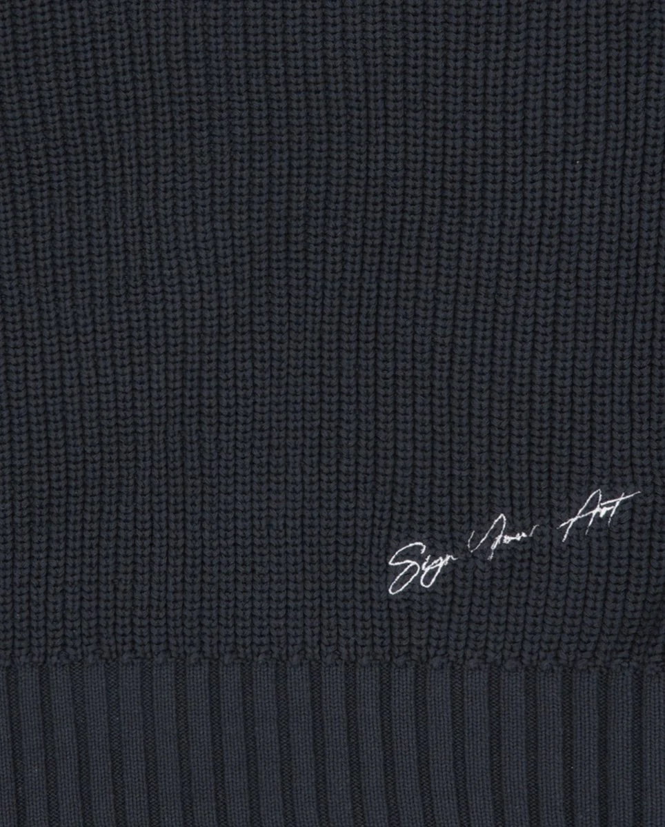 Jersey Coolway Black Knit Negro Unisex - Image 4