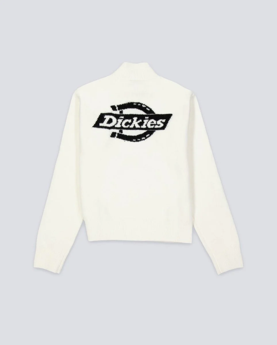 Jersey Dickies Ruston Cremallera Beige Mujer - Image 5