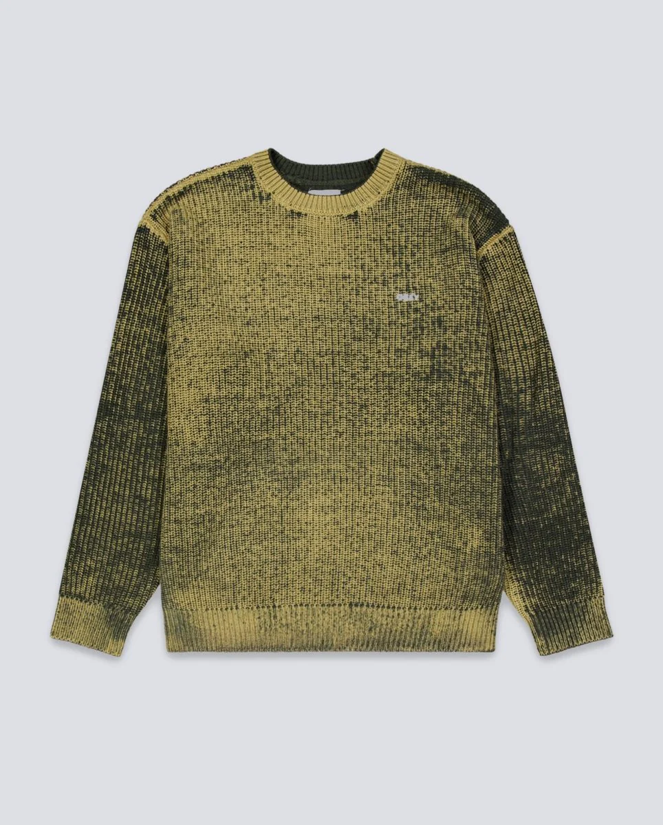 Jersey Obey Spray Effect Verde Unisex
