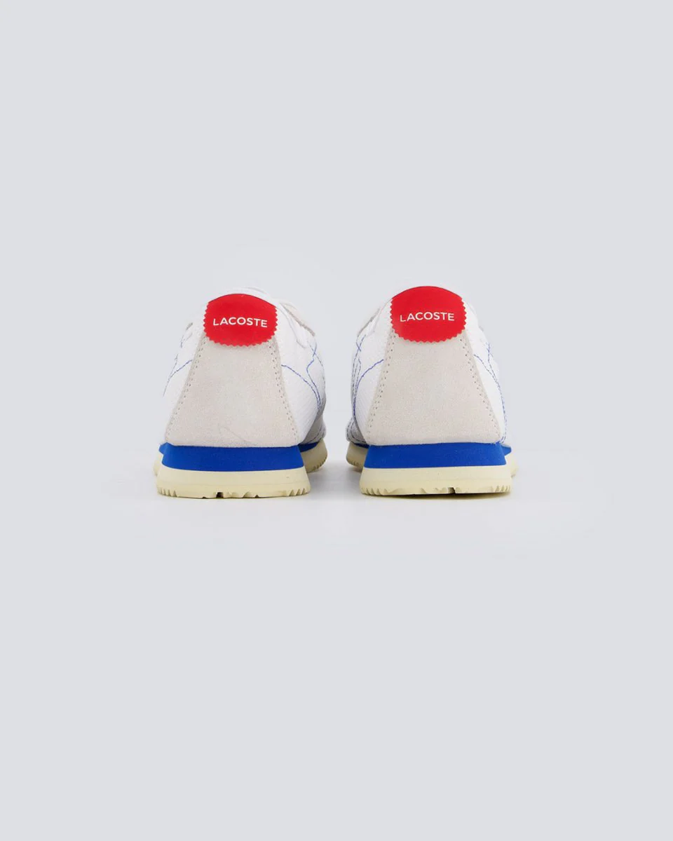 Lacoste Club-Low Azul Y Rojo Hombre - Image 3