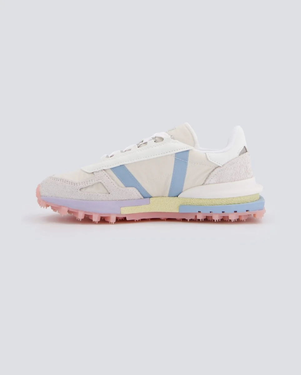 Lacoste Elite Active Blanco Y Azul Mujer - Image 4
