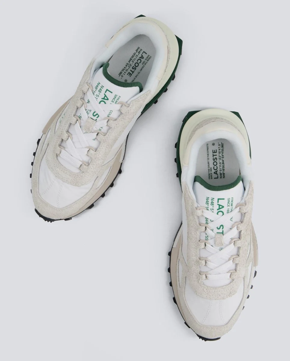Lacoste Elite Active Blanco y Verde Hombre - Image 6