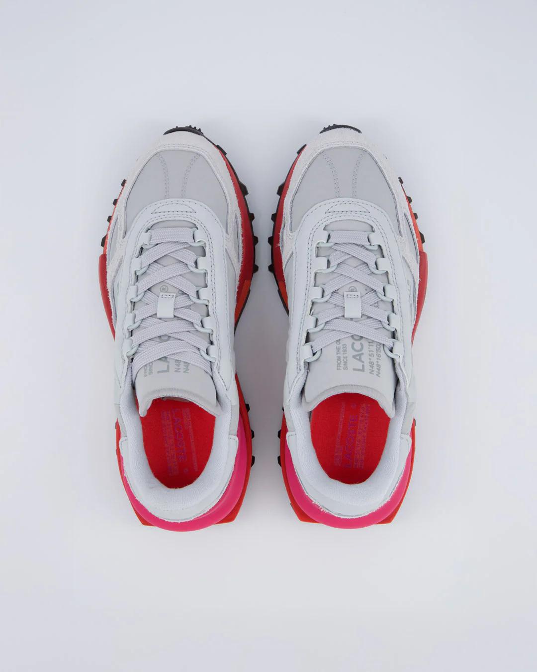 Lacoste Elite Blanco y rosa Mujer - Image 4