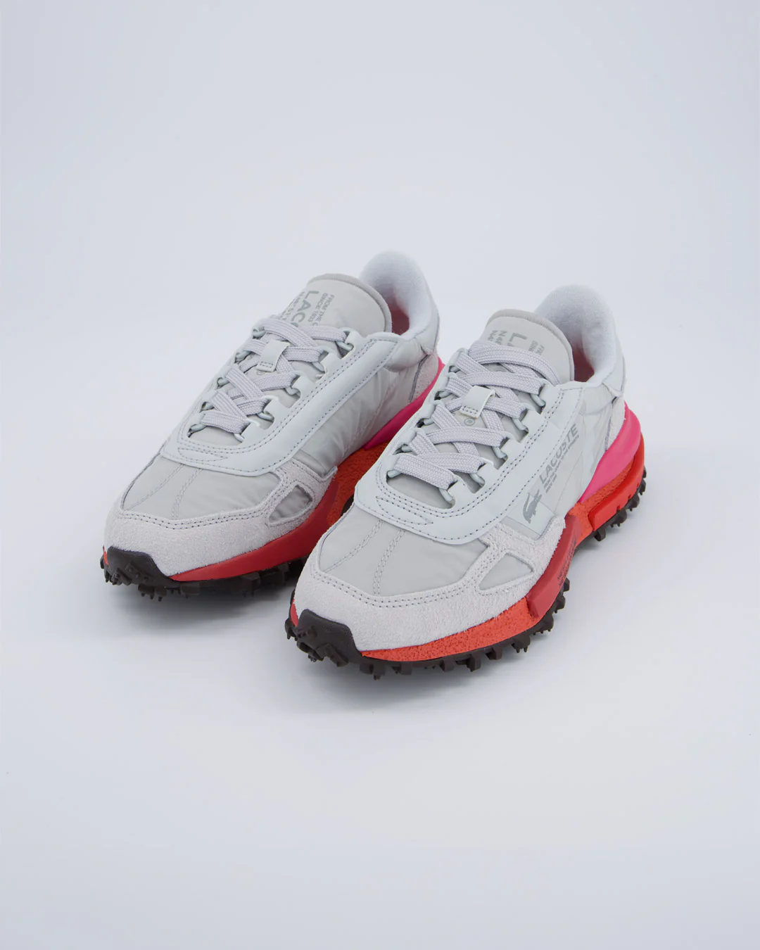 Lacoste Elite Blanco y rosa Mujer - Image 6