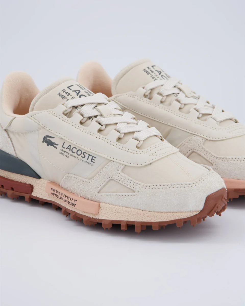 Lacoste Elite Crema Mujer - Image 2