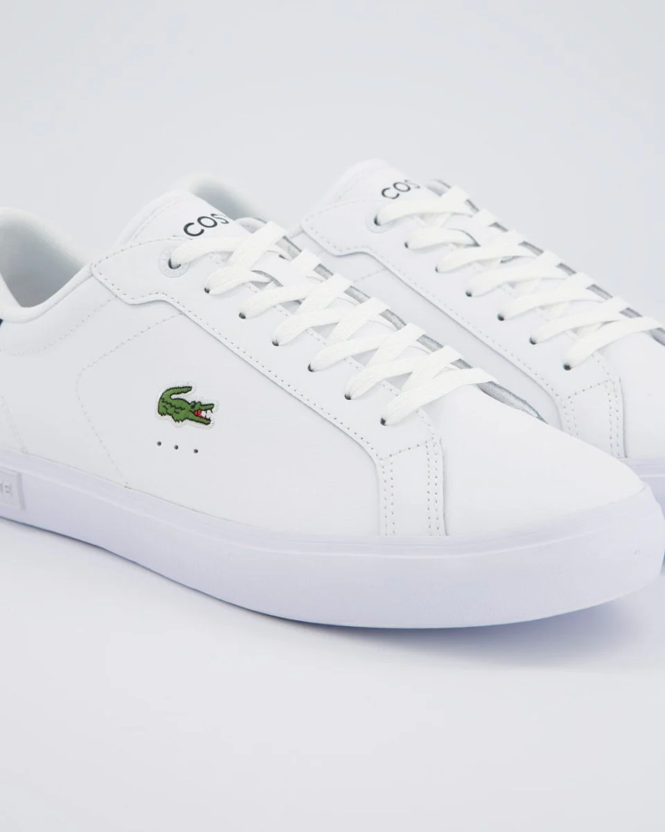 Lacoste Powercourt Blanco Hombre - Image 2