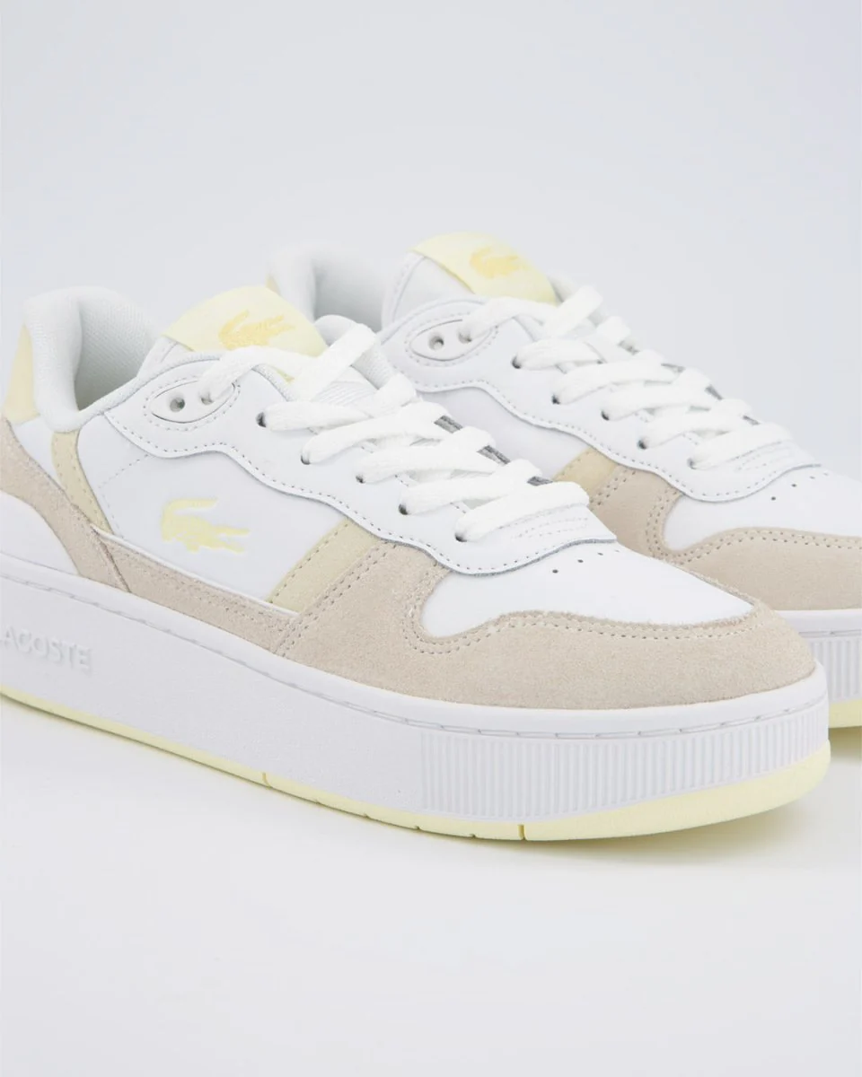 Lacoste T-Clip Plataforma Beige Mujer - Image 2