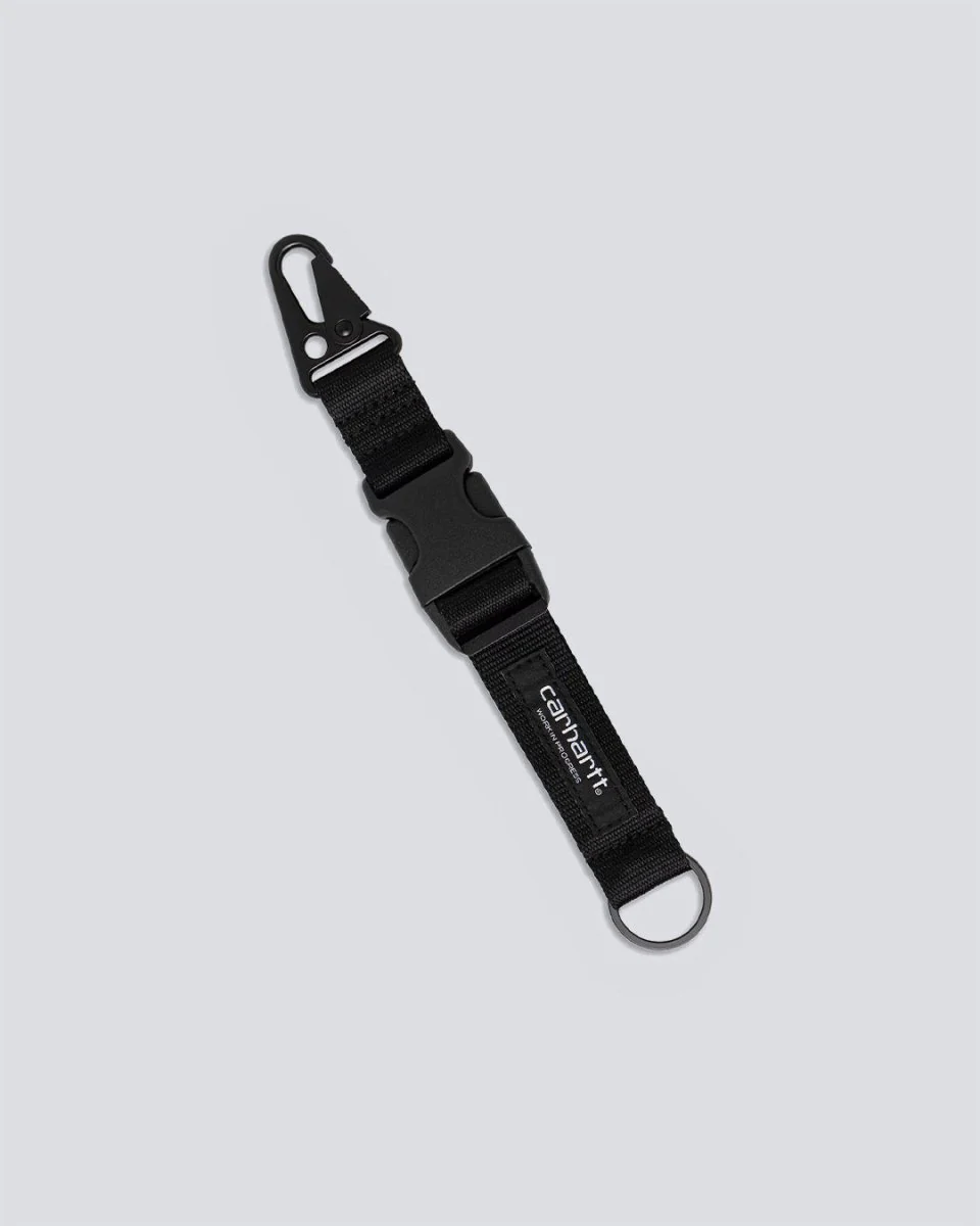 Llavero Carhartt Wip Click Negro Unisex