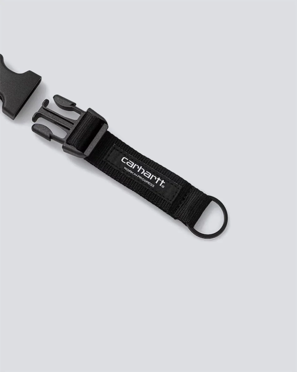 Llavero Carhartt Wip Click Negro Unisex - Image 2