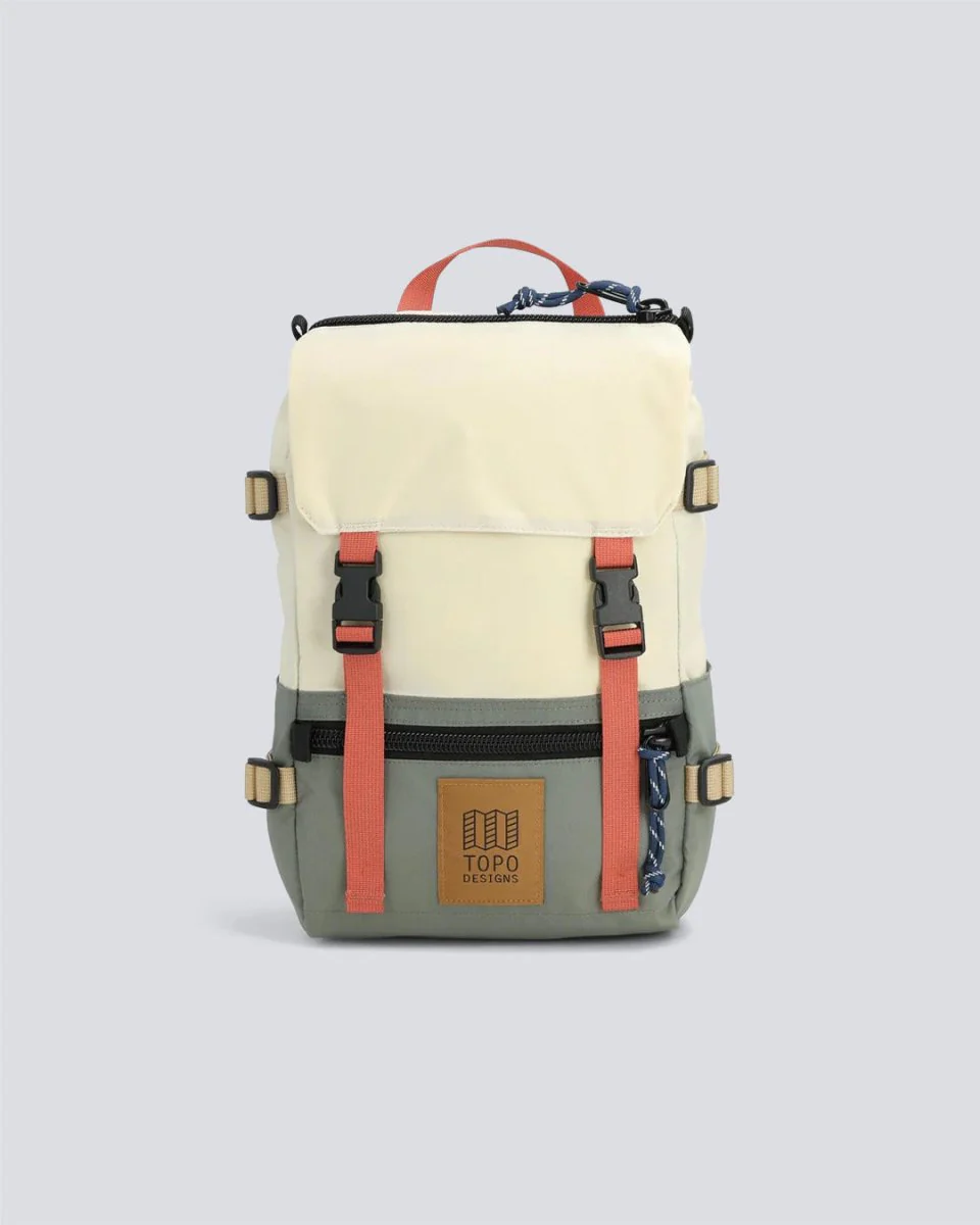 Mochila Topo Designs Rover Pack Mini Beige Y Verde Unisex