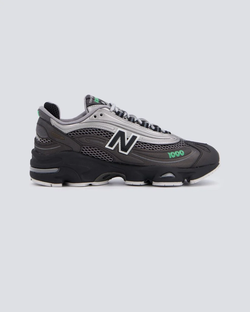 New Balance 1000 Negro Y Gris Hombre