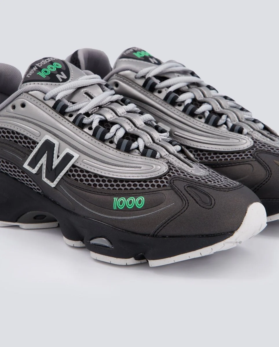 New Balance 1000 Negro Y Gris Hombre - Image 2