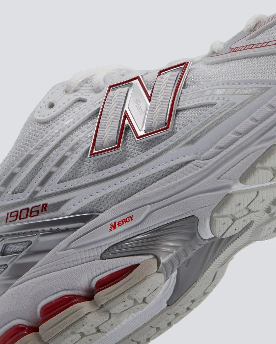 New Balance 1906 Lace Blanco y Rojo Mujer - Image 6