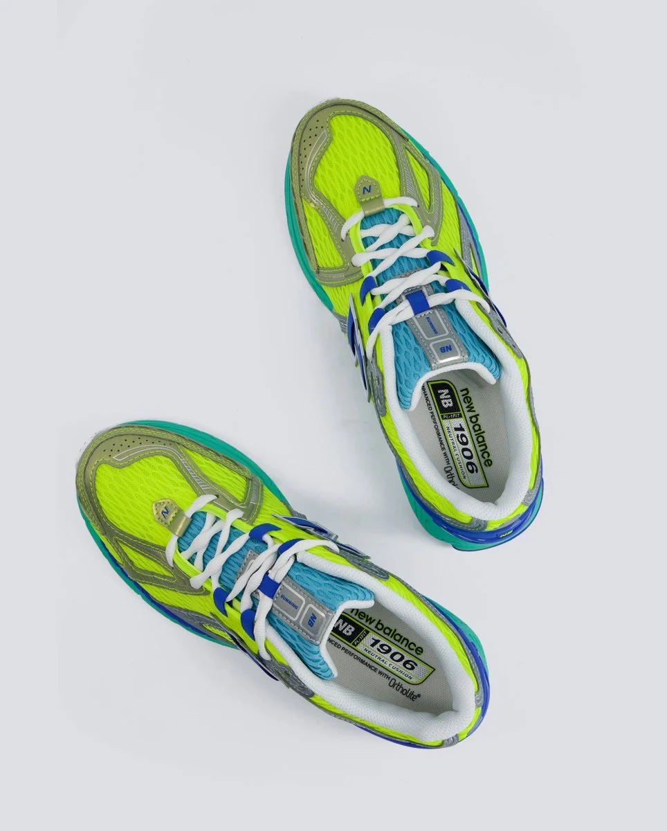New Balance 19063EN Verde Neón Hombre - Image 3