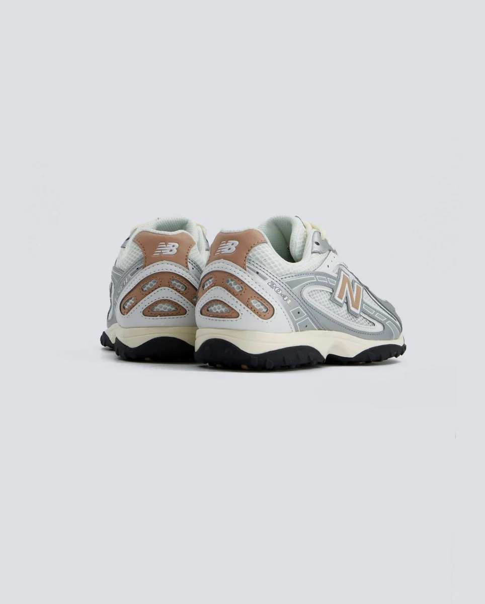 New Balance 204L Plateado y Marrón Mujer - Image 5