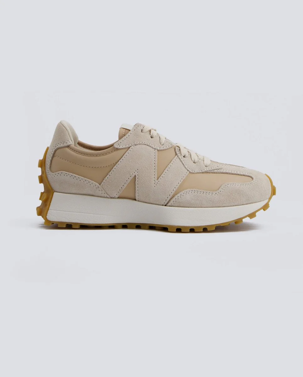 New Balance 327 Beige Mujer