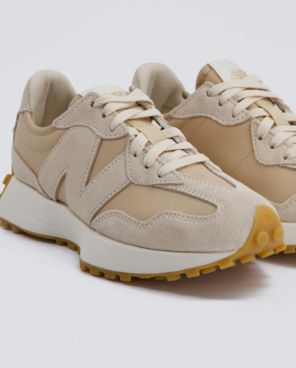 New Balance 327 Beige Mujer - Image 3